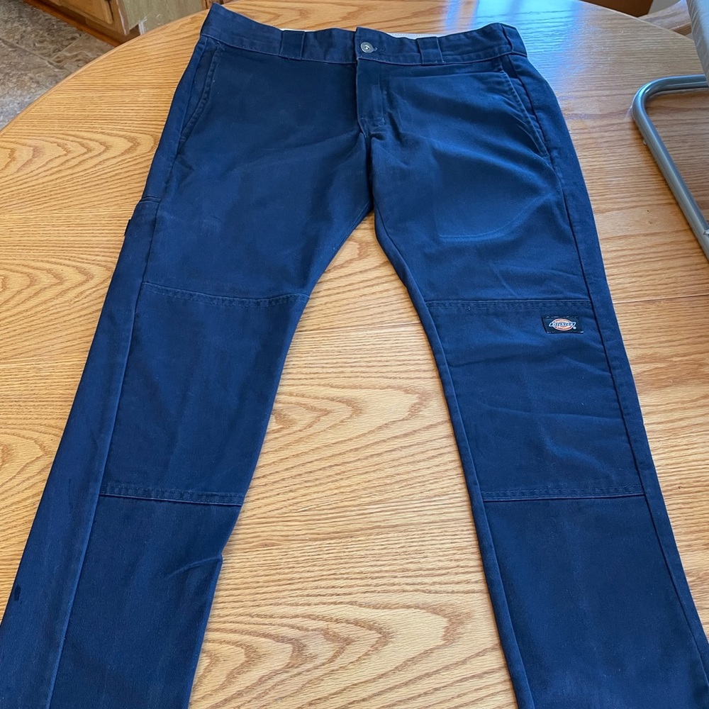 Dickies Skinny Straight double knee work-pants (32/30)